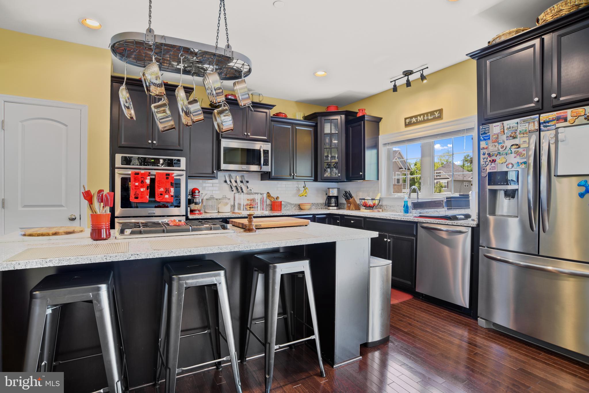 Large kitchen with huge Island (view 3)