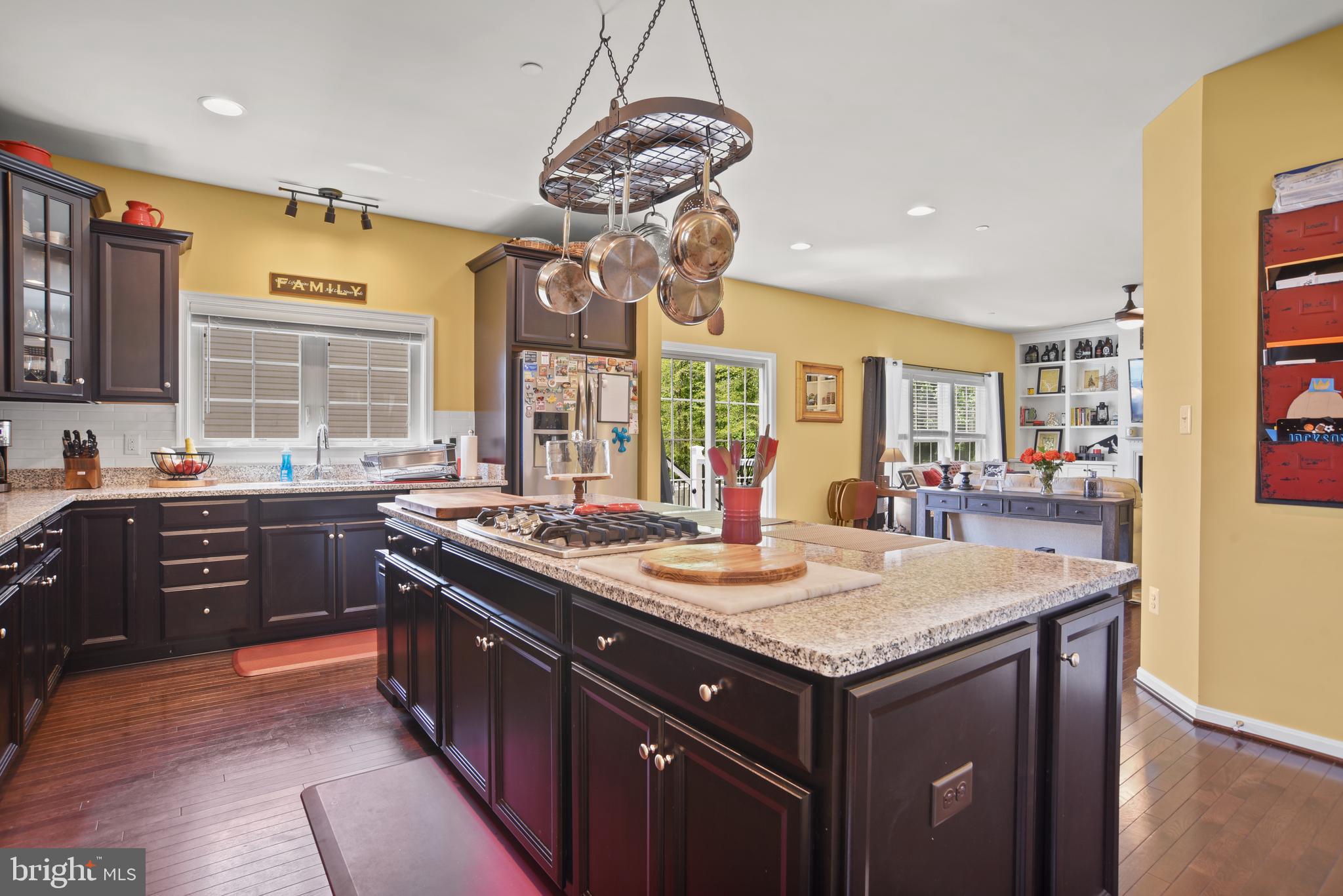 Large kitchen with huge Island (view 1)