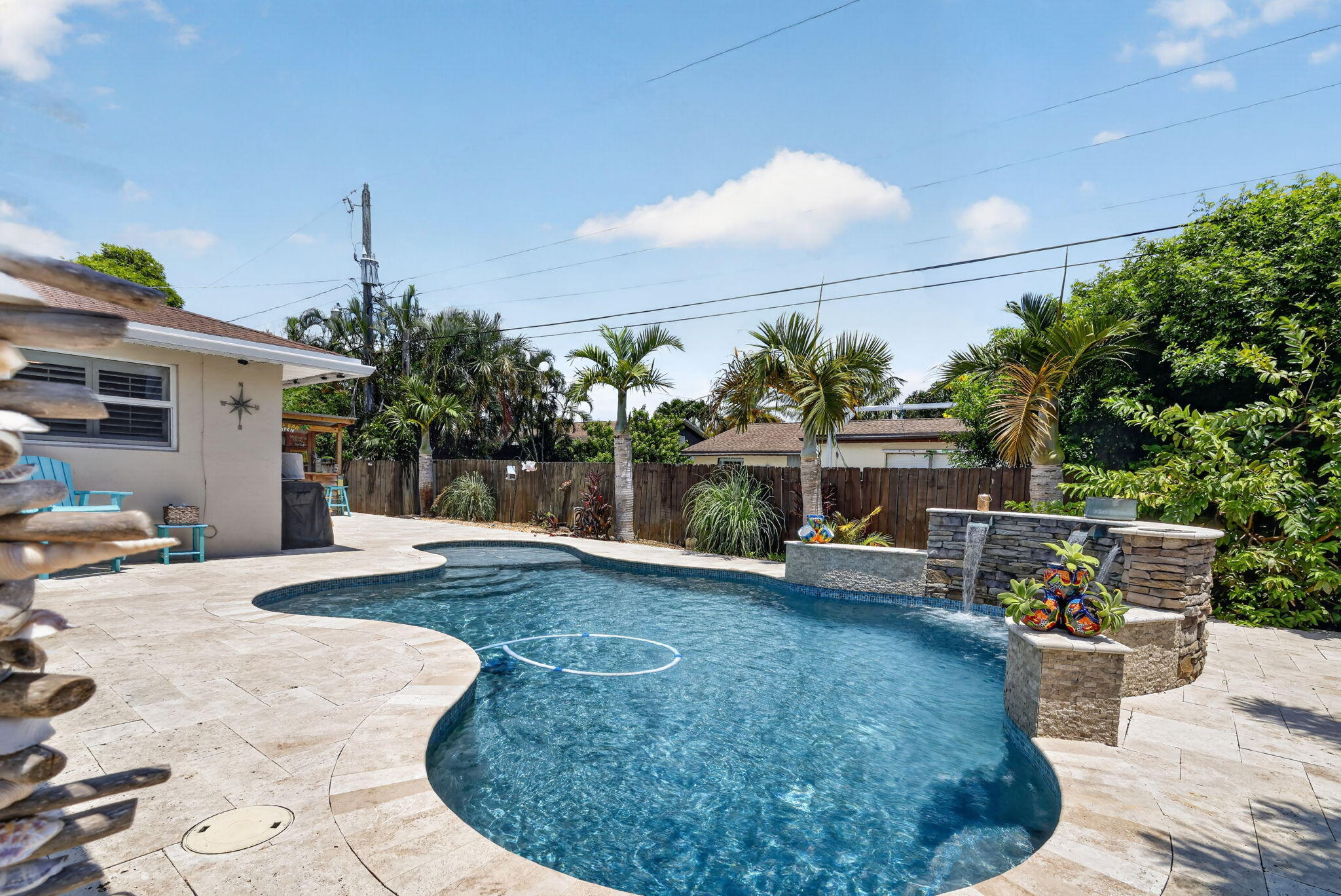 2843 Worcester Road Lake Worth, FL 33462 - Photo 19 of 24 Backyard with Pool