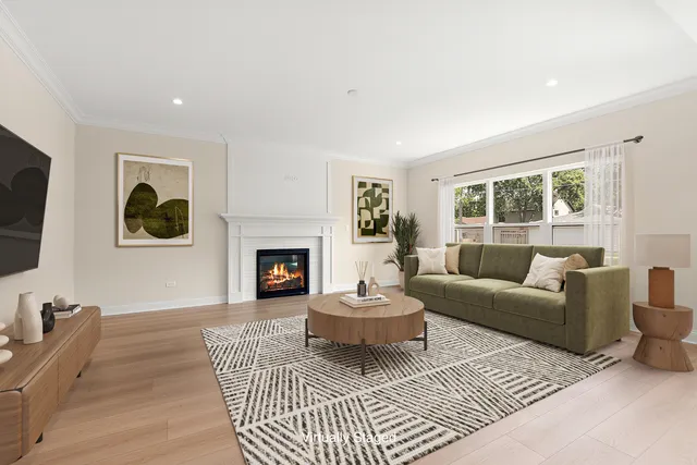 a bedroom with bed and a window