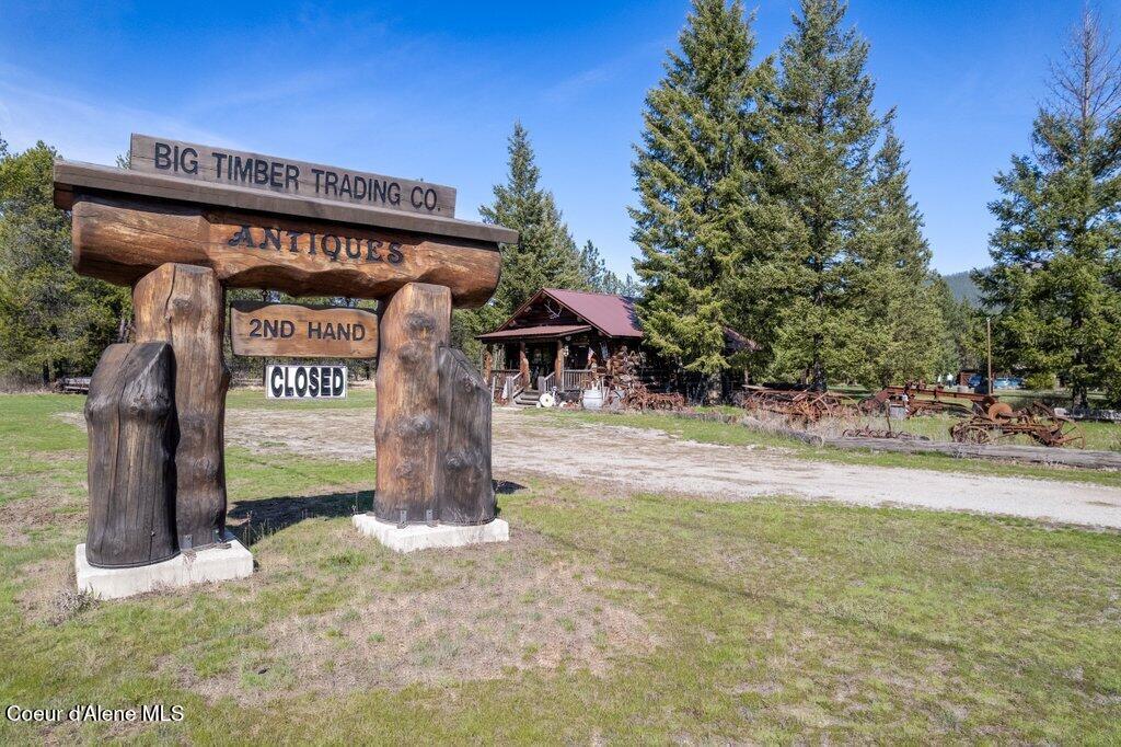 72 Hank Allen Way Blanchard, ID 83804 - Photo 2 of 43 Entrance to property