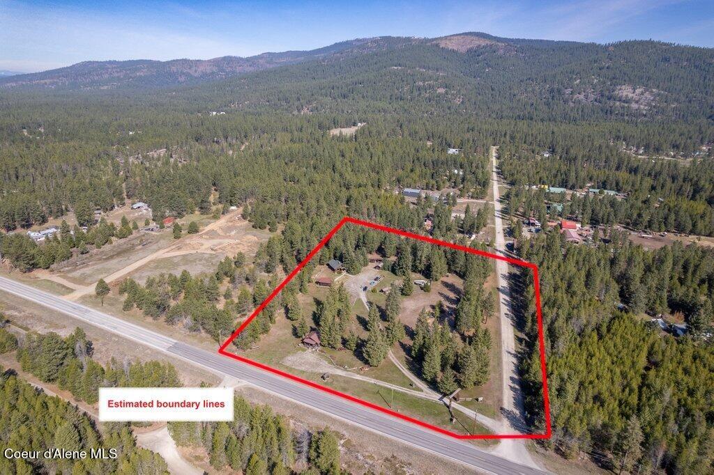 72 Hank Allen Way Blanchard, ID 83804 - Photo 5 of 43 Property Boundaries Aerial