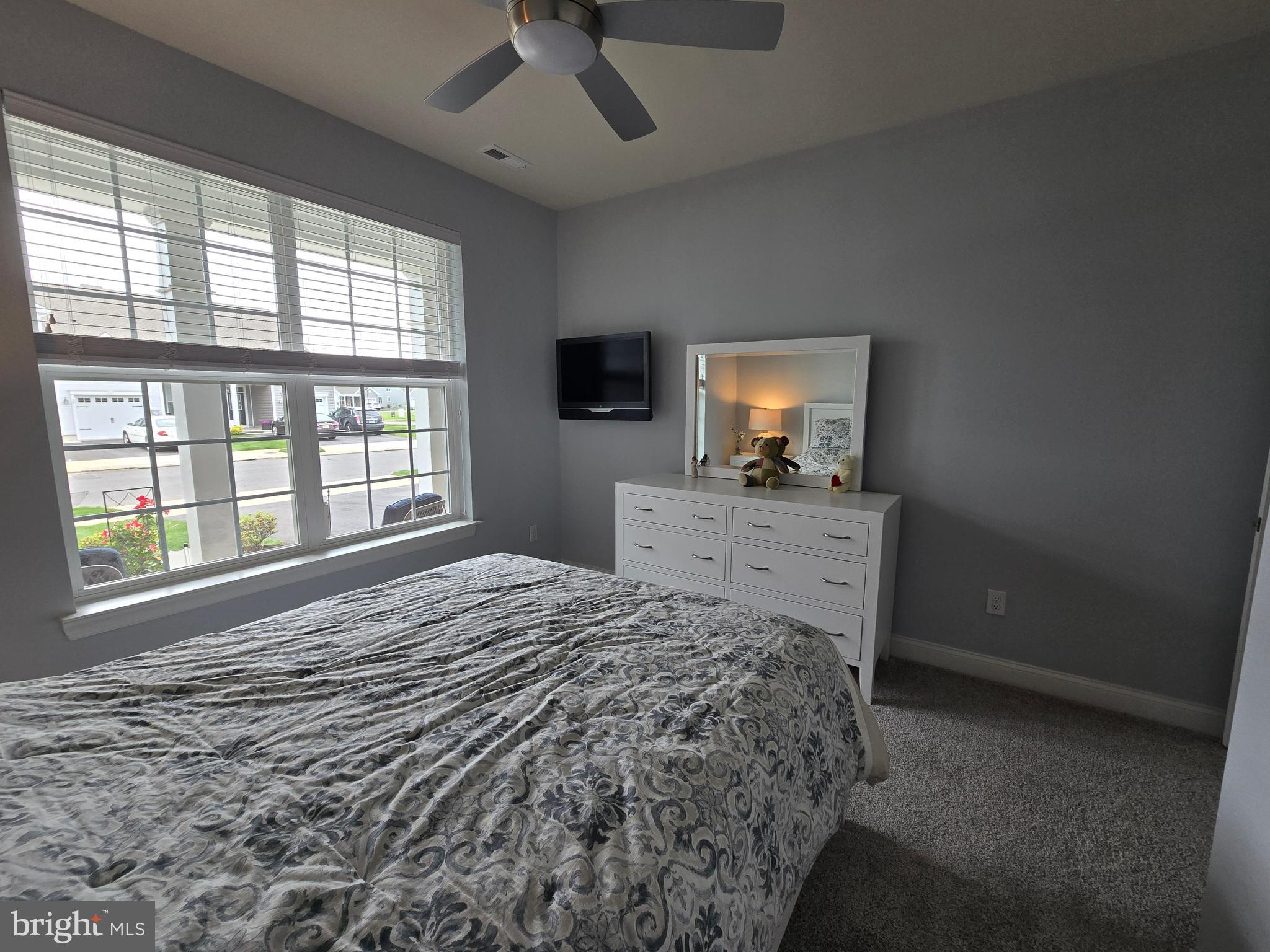 35 Queensferry Drive Williamstown, NJ 08094 - Photo 30 of 63 a bedroom with a bed and a flat screen tv