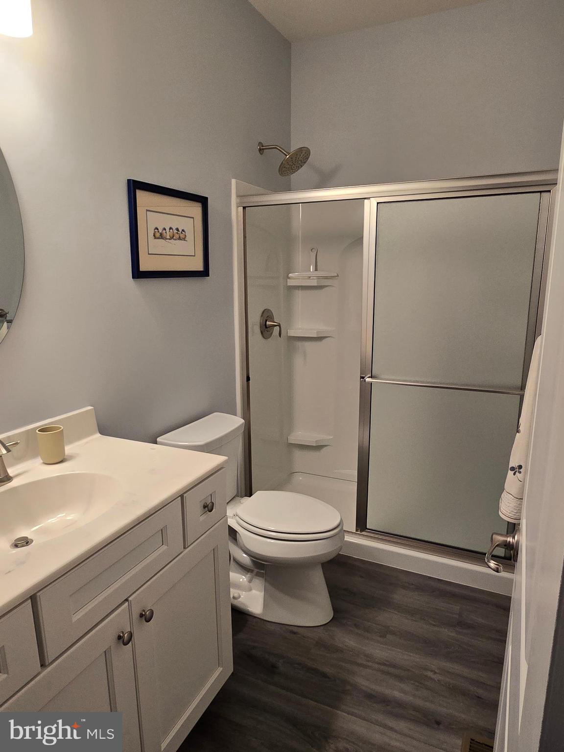 35 Queensferry Drive Williamstown, NJ 08094 - Photo 36 of 63 a bathroom with a sink a toilet and shower