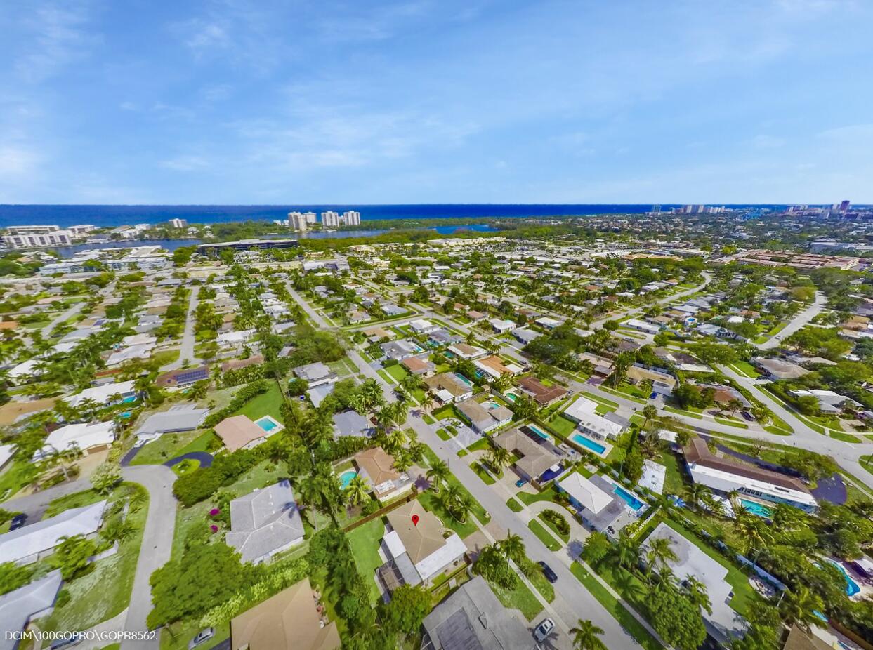 355 Northeast 24th Street Boca Raton, FL 33431 - Photo 14 of 15 a view of a city with lots of bushes