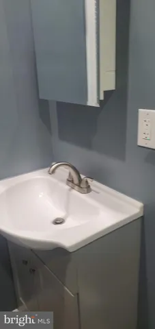 a close view of sink