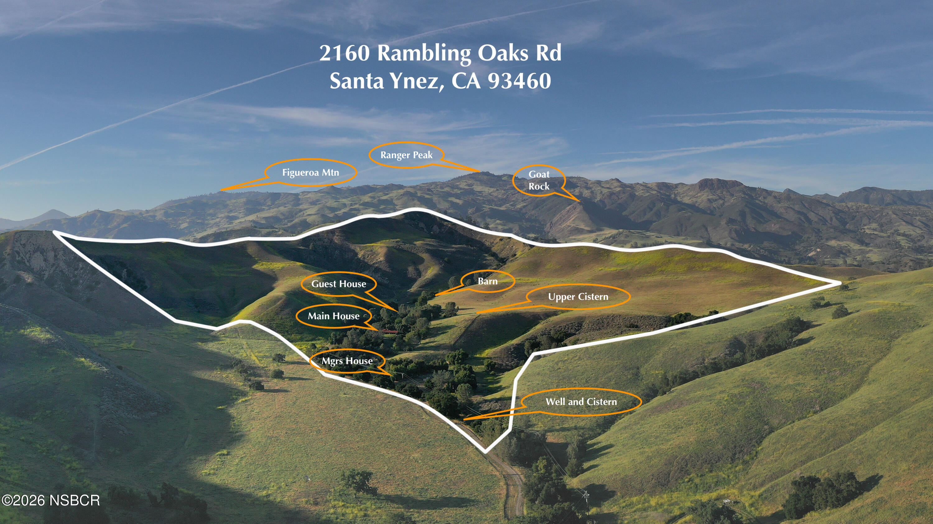 2160 Rambling Oaks Road Santa Ynez, CA 93460 - Photo 72 of 72 labeled aerial north 2160-rambling-oaks-