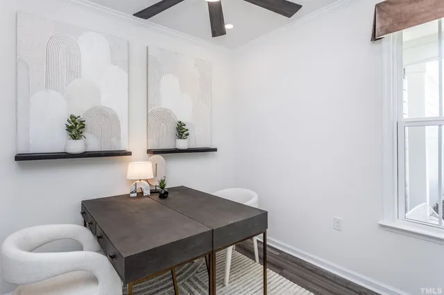 a bathroom with a sink vanity and a mirror