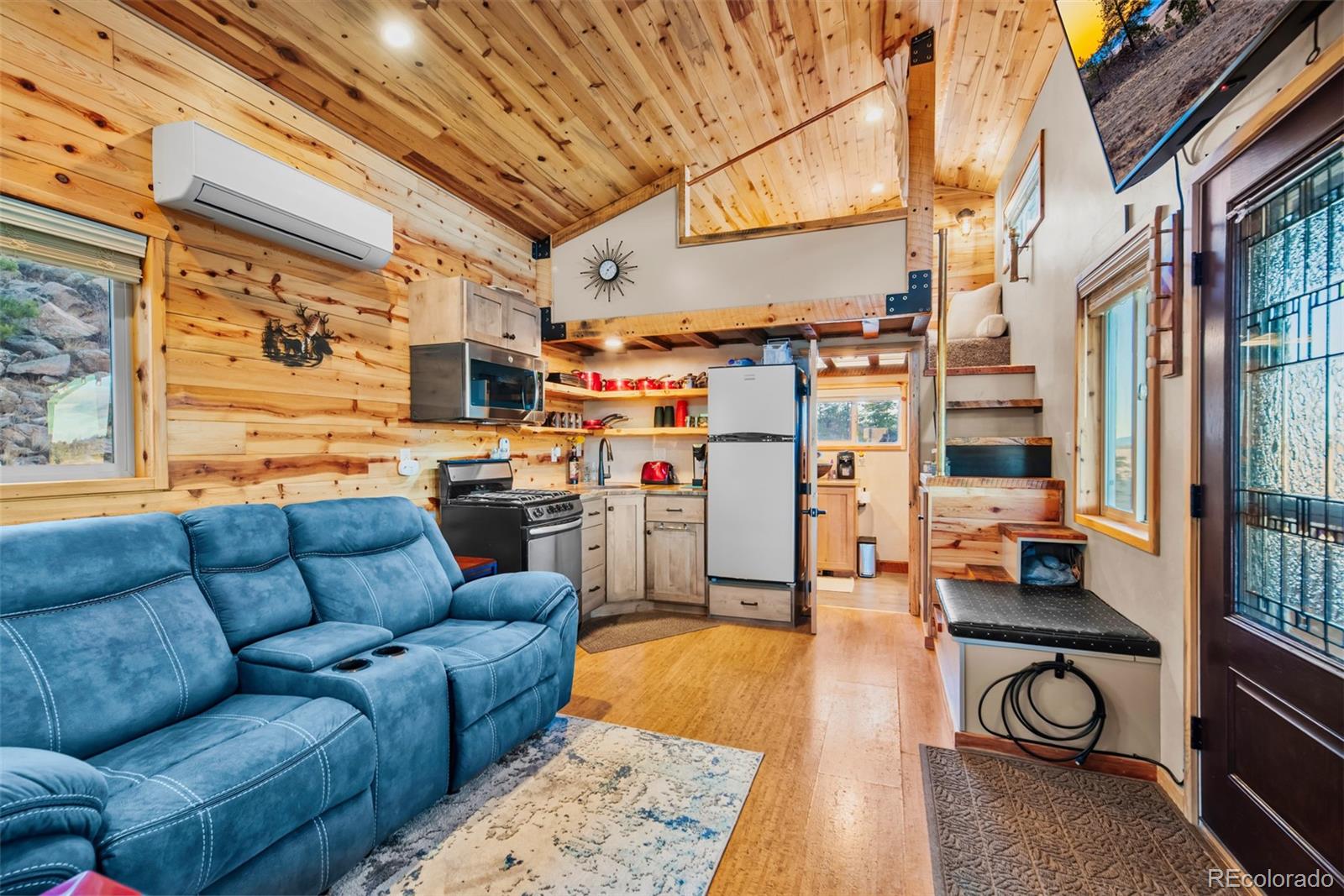 189 Goldenburg Canyon Road Hartsel, CO 80449 - Photo 3 of 36 a view of a livingroom with furniture and a rug