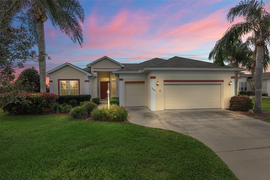 17140 Southeast 116th Court Road Summerfield, FL 34491 - Photo 1 of 1 Front Twilight Elevation
