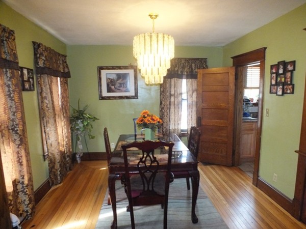 106 Stockman Street Springfield, MA 01104 - Photo 9 of 20 a view of a dining room with furniture window and wooden floor