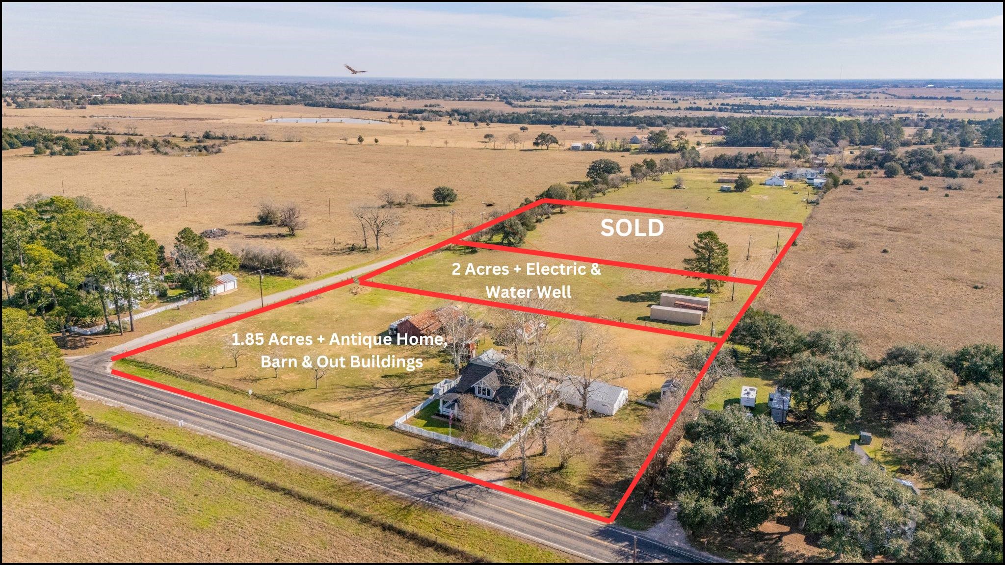 10152 Farm To Market Road 949 Cat Spring, TX 78933 - Photo 2 of 50 a view of a city with an ocean