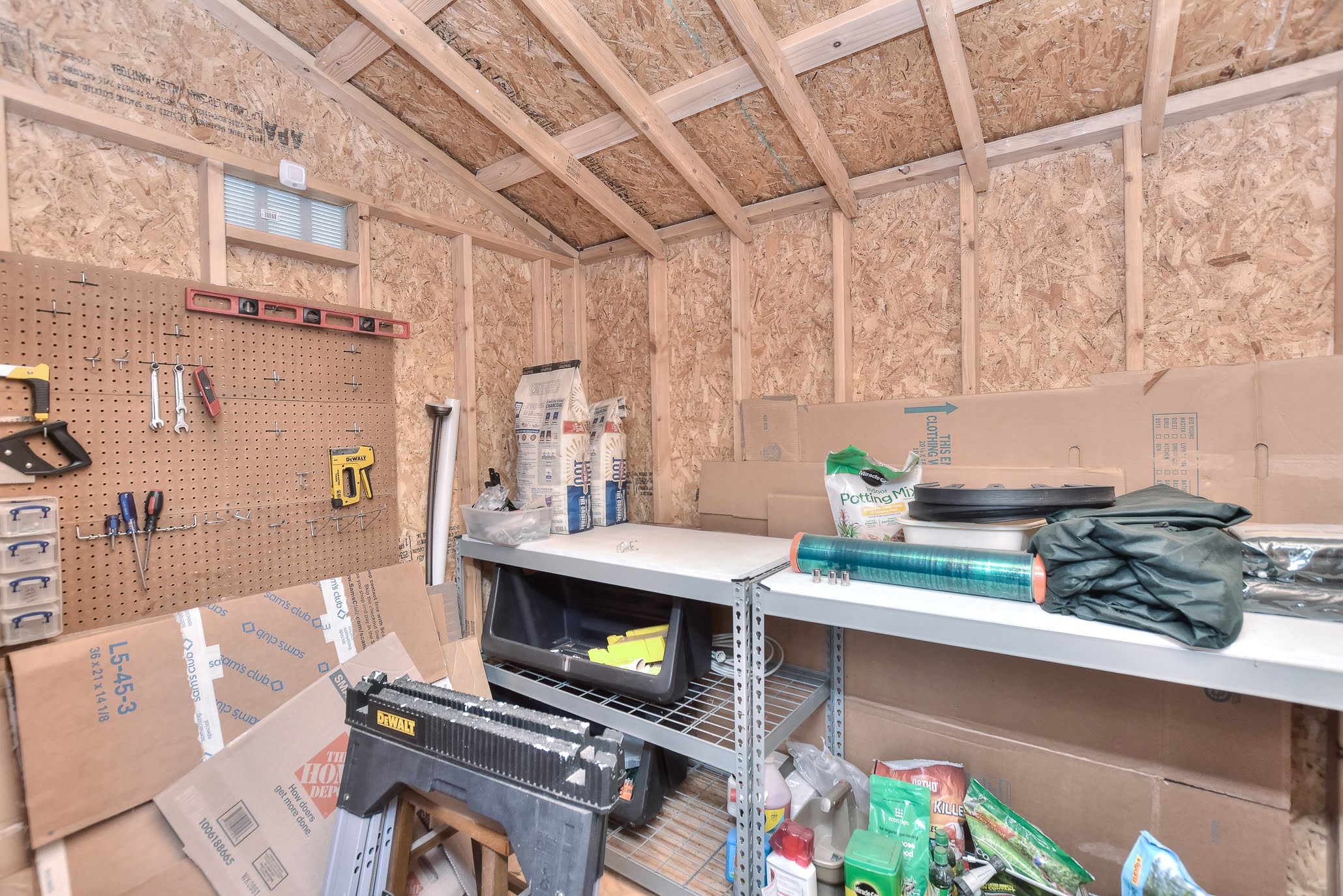 111 Green Grove Georgetown, TX 78633 - Photo 35 of 40 Inside of the outbuilding structure at the back