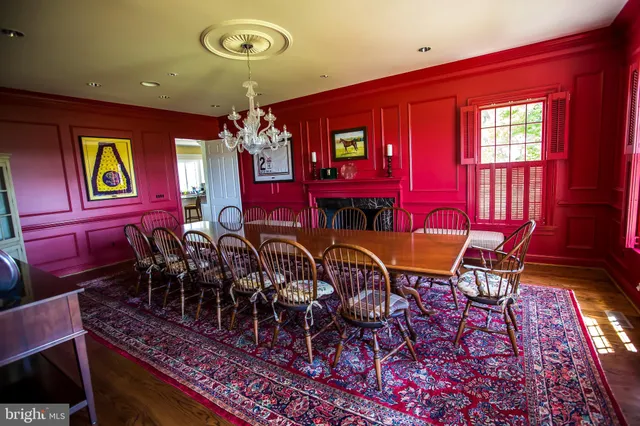 a view of swimming pool with a yard