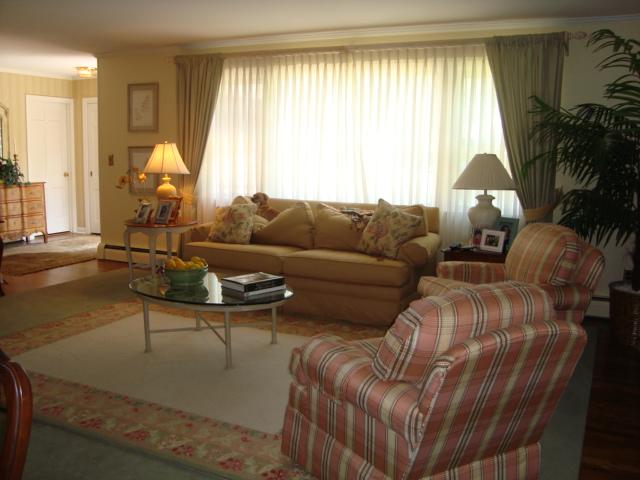 Undisclosed Address New Canaan, CT 06840 - Photo 8 of 14 a living room with furniture and a large window