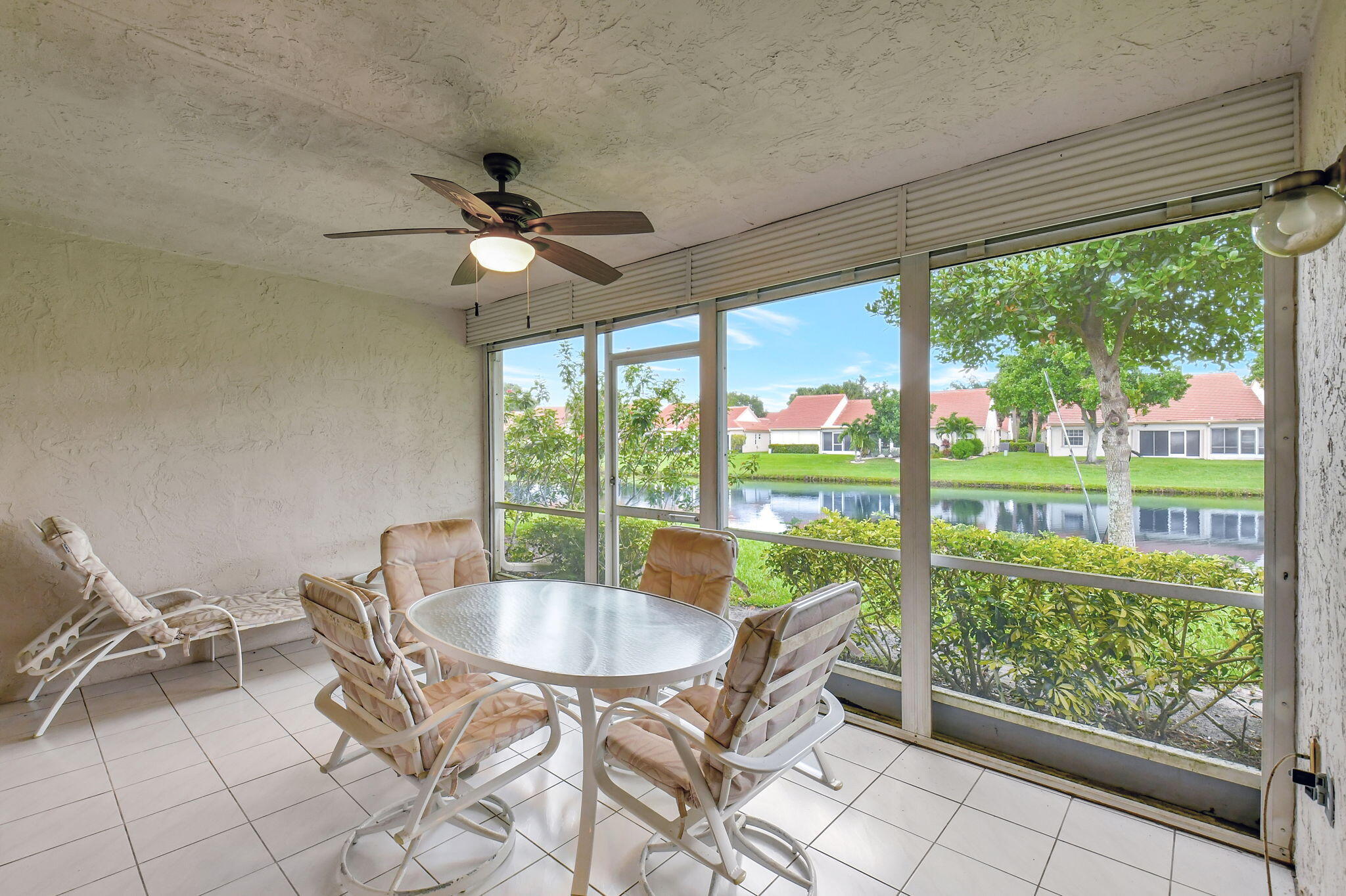 7921 Sandy Pointe Drive Delray Beach, FL 33446 - Photo 22 of 33 Covered and Screen Patio