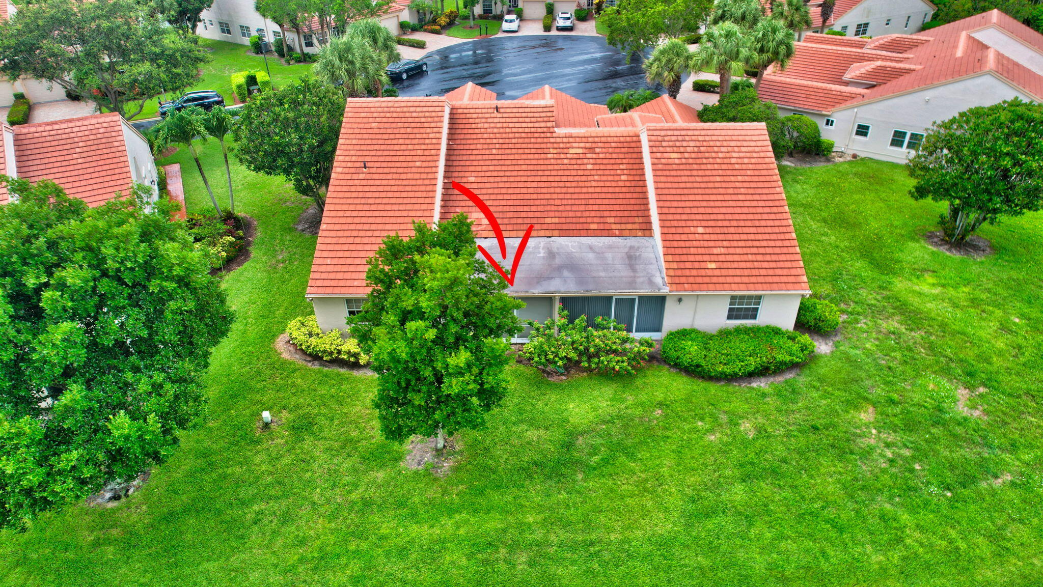 7921 Sandy Pointe Drive Delray Beach, FL 33446 - Photo 26 of 33 Arial View