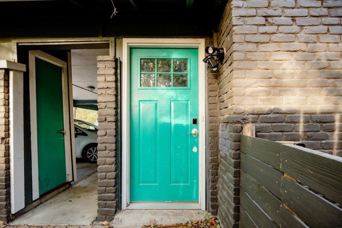 2603 Parker Lane, Unit B Austin, TX 78741 - Photo 5 of 40 a view of a door of the house