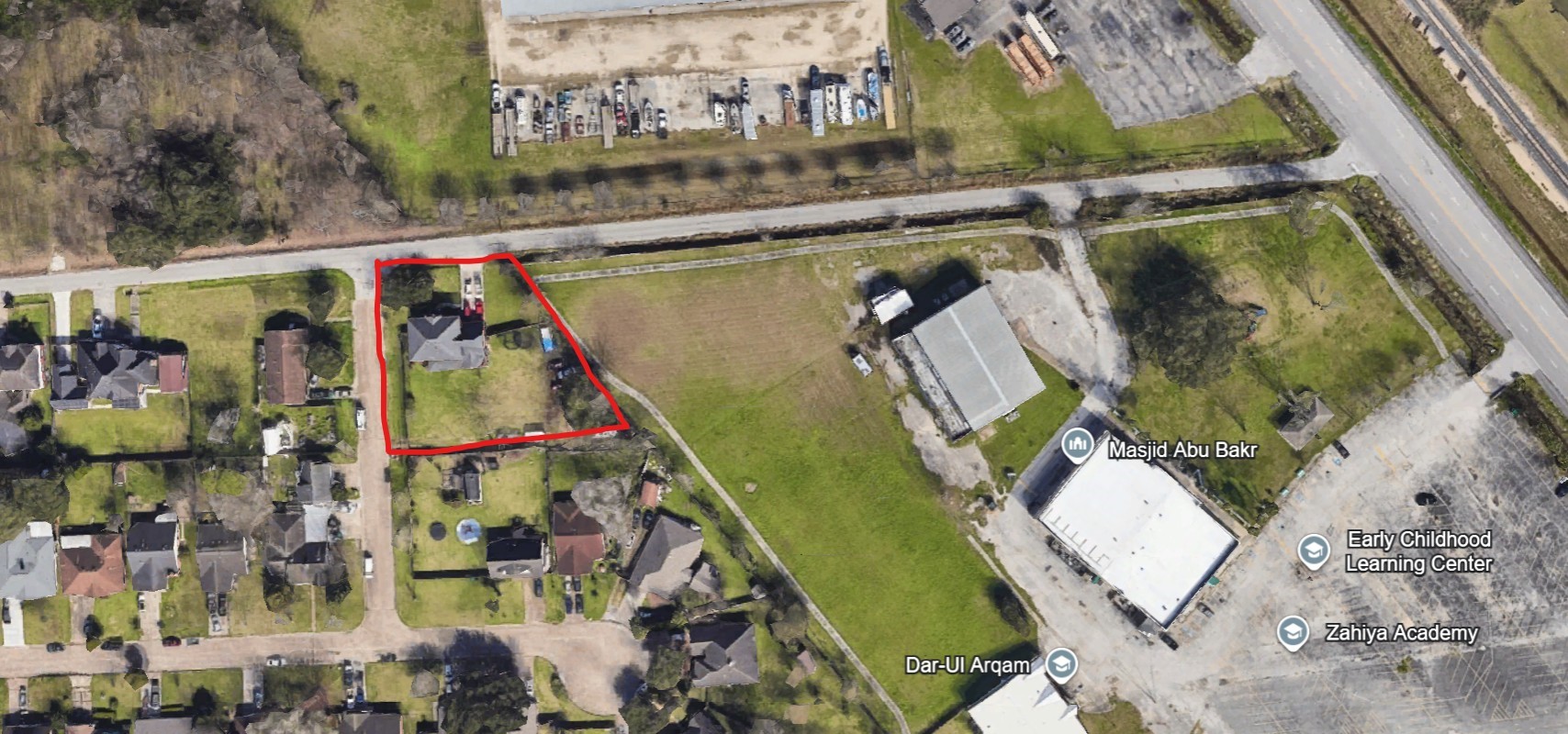 12122 Ross Road Houston, TX 77034 - Photo 11 of 16 Aerial shot of surroundings
