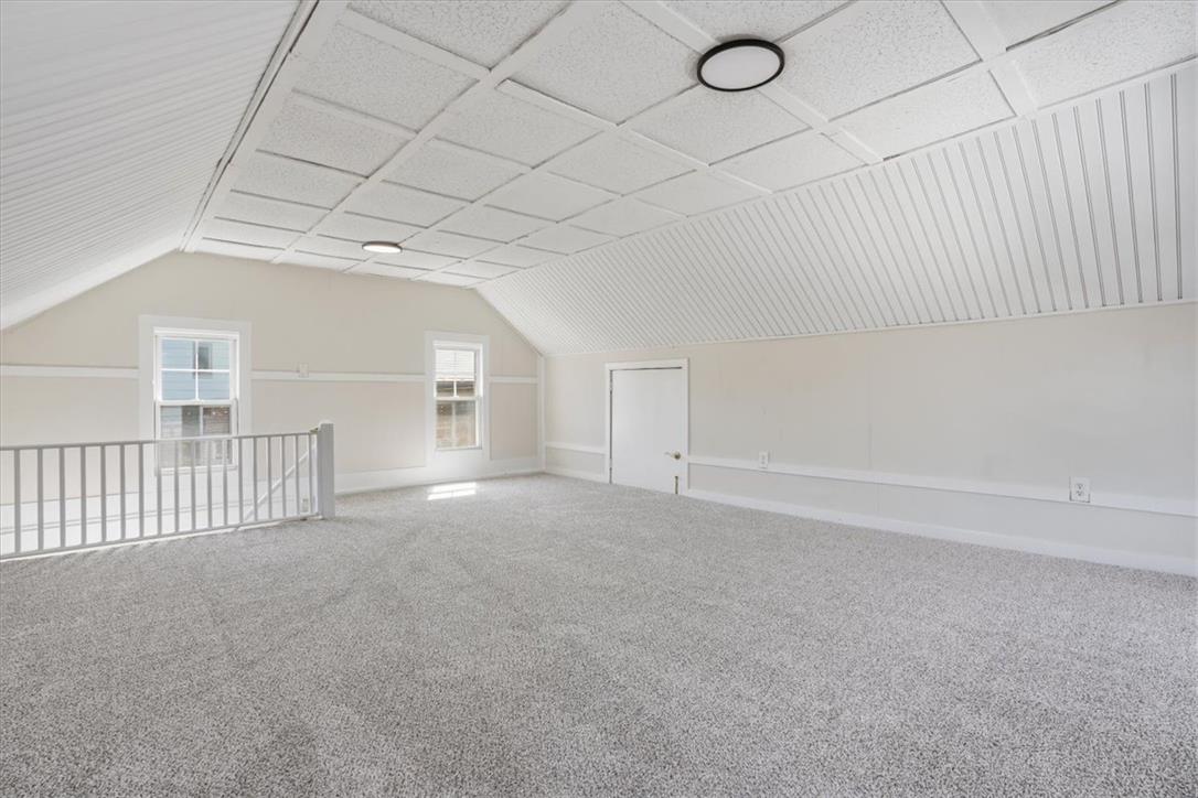 110 Messinger Street Bangor, PA 18013 - Photo 23 of 39 A spacious, naturally illuminated loft provides versatile living space with plush carpeting.