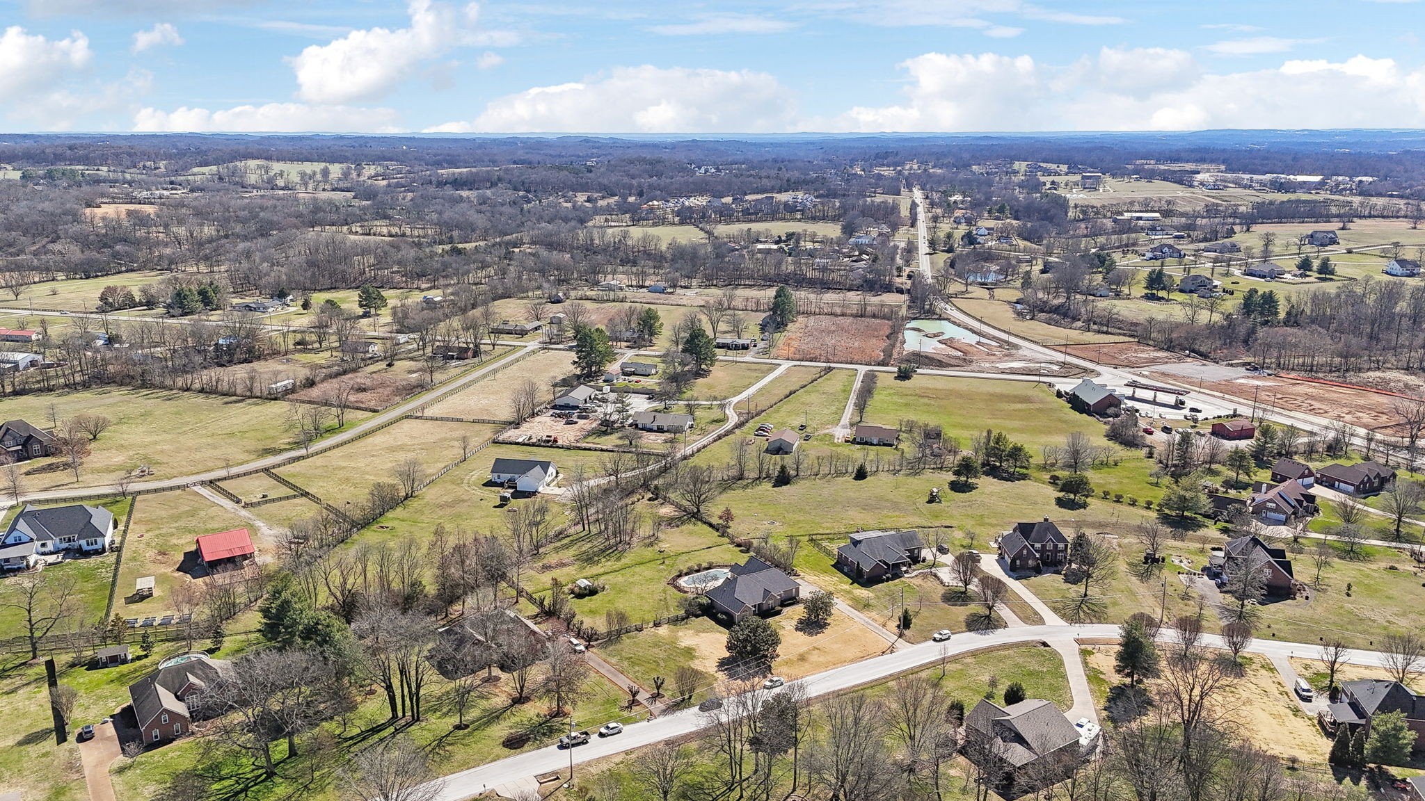Undisclosed Address Franklin, TN 37064 - Photo 64 of 67 an aerial view of residential houses with outdoor space