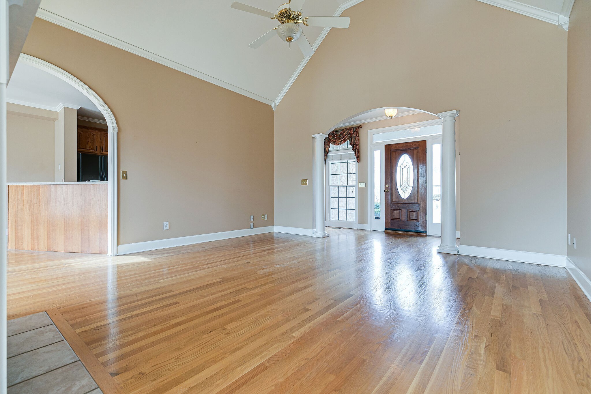 Undisclosed Address Franklin, TN 37064 - Photo 10 of 67 a view of empty room with wooden floor