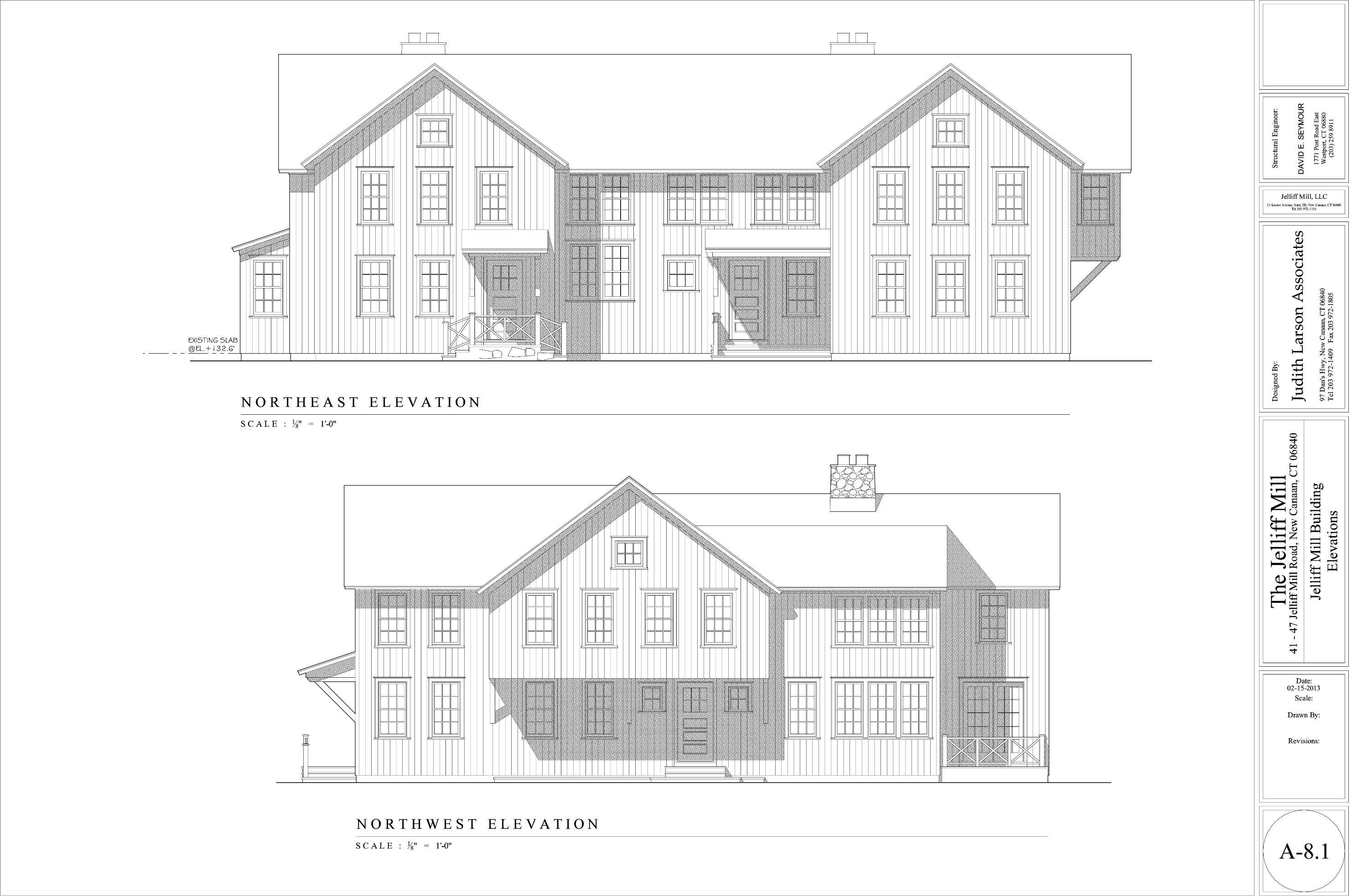 47 Jelliff Mill Road, Unit 9 New Canaan, CT 06840 - Photo 14 of 14 a black and white photo of a living room