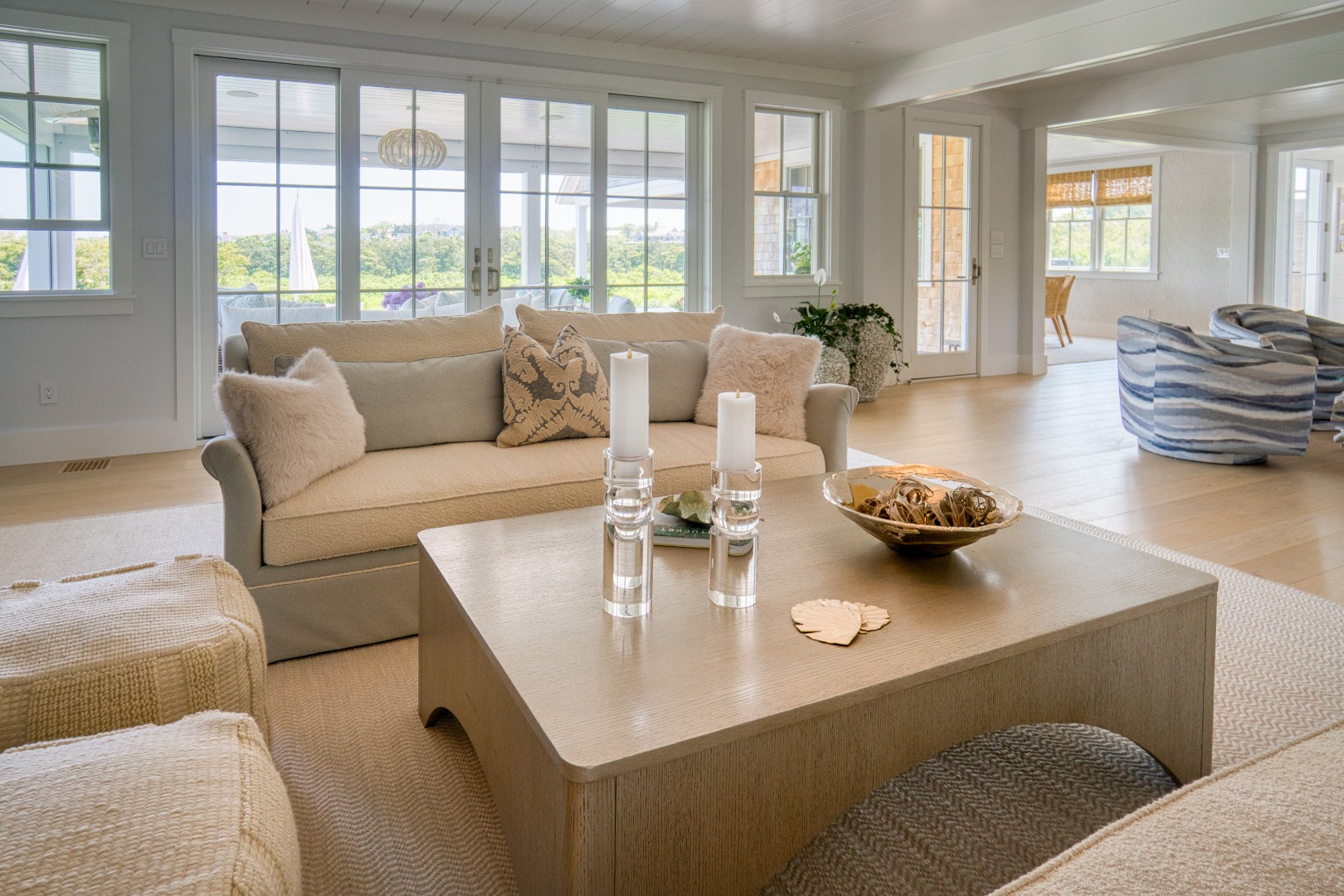 41 Monomoy Road Nantucket, MA 02554 - Photo 18 of 54 a living room with furniture and a large window