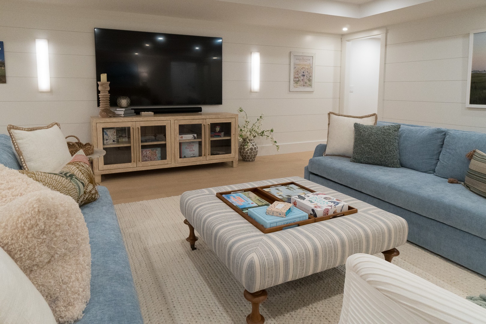 41 Monomoy Road Nantucket, MA 02554 - Photo 39 of 54 a living room with furniture and a flat screen tv
