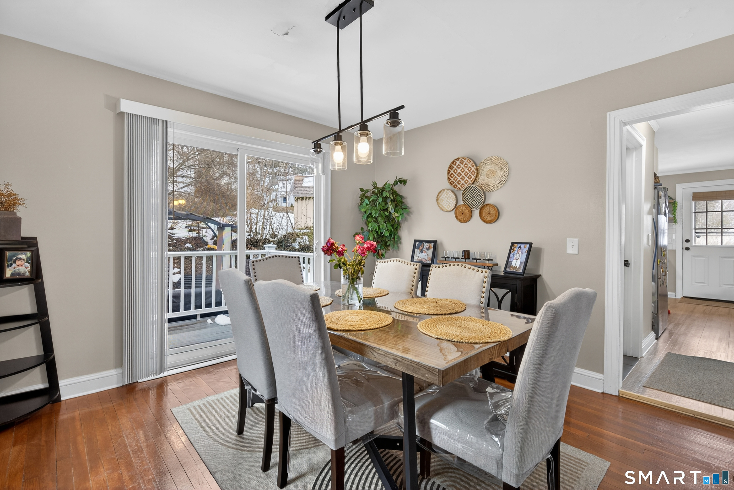 15 Evelyn Road Derby, CT 06418 - Photo 11 of 34 a view of a dining room with furniture window and wooden floor