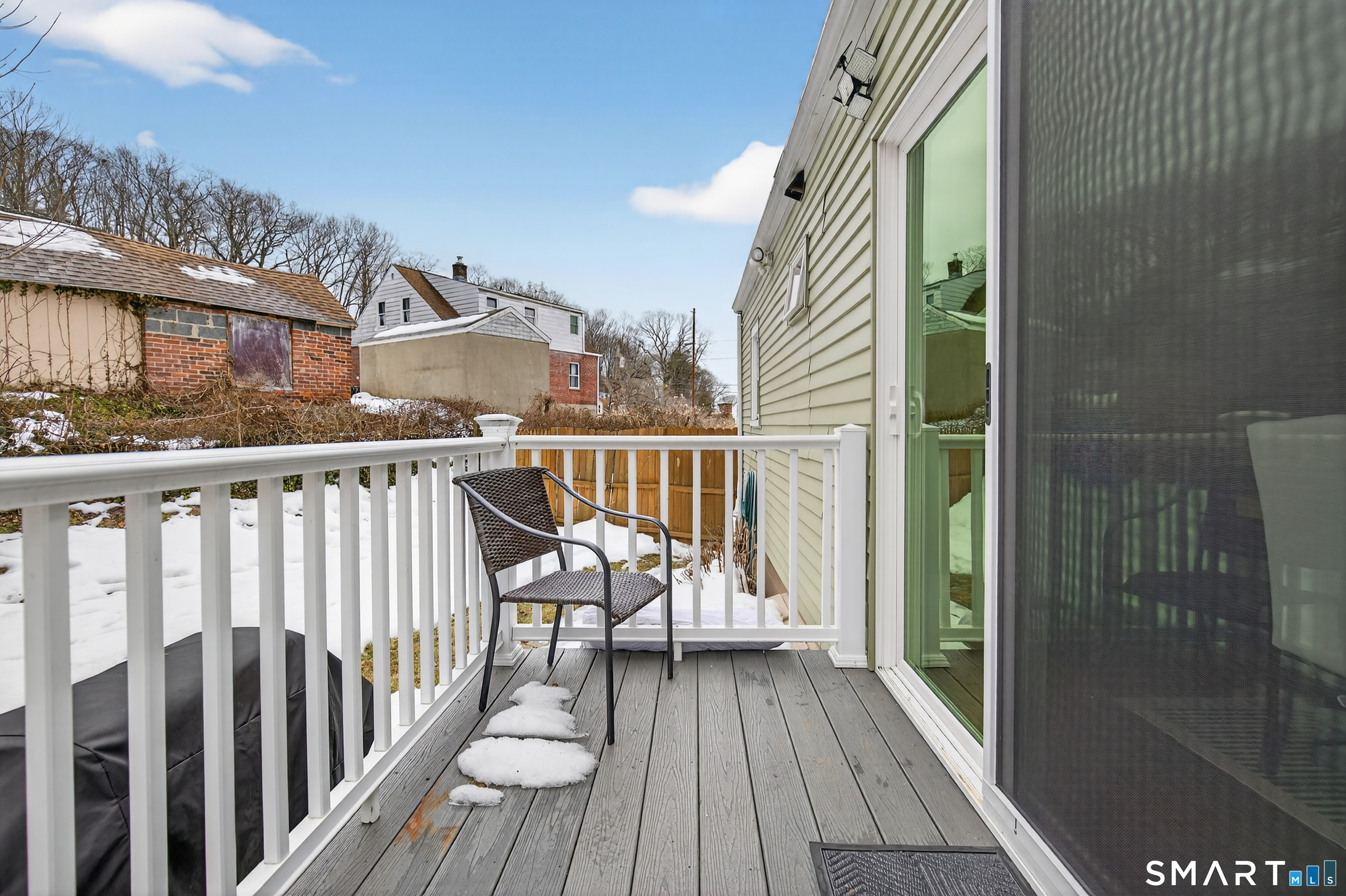 15 Evelyn Road Derby, CT 06418 - Photo 34 of 34 a view of a balcony with wooden floor