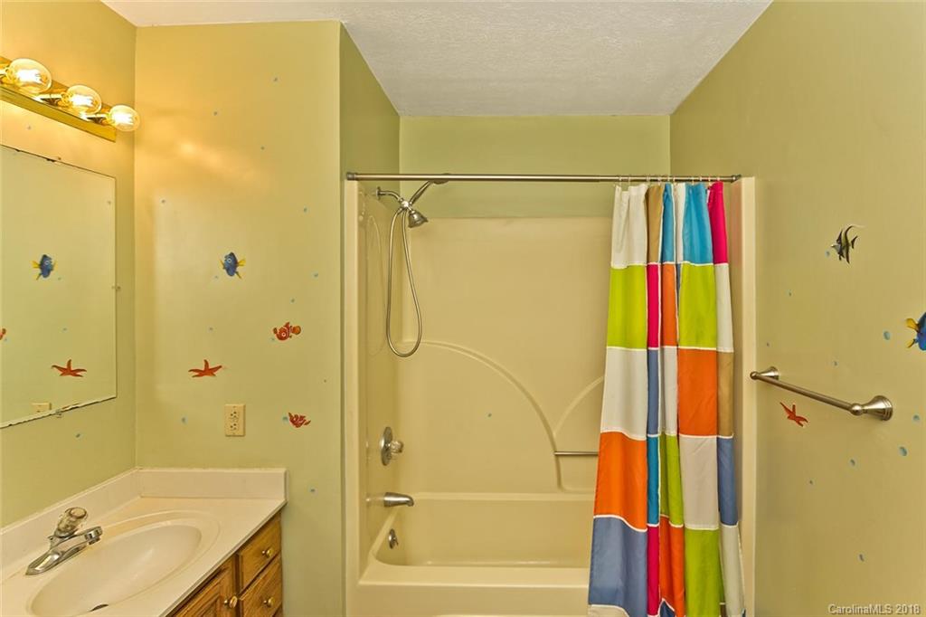282 Fox Creek Road Mars Hill, NC 28754 - Photo 12 of 36 a bathroom with a tub and a shower