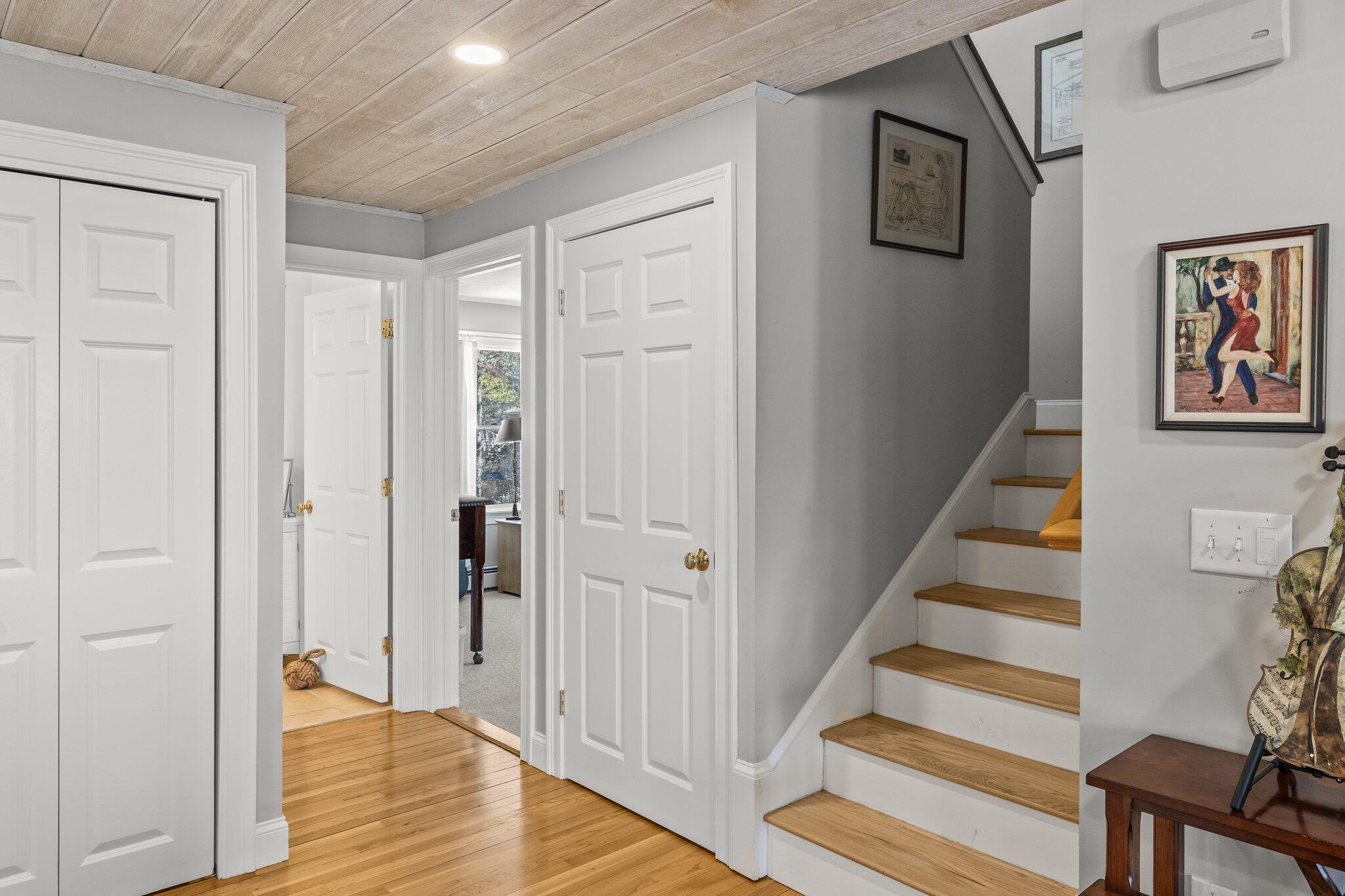 6 Short Lots Lane Truro, MA 02666 - Photo 18 of 63 a view of a hallway with wooden floor and entryway