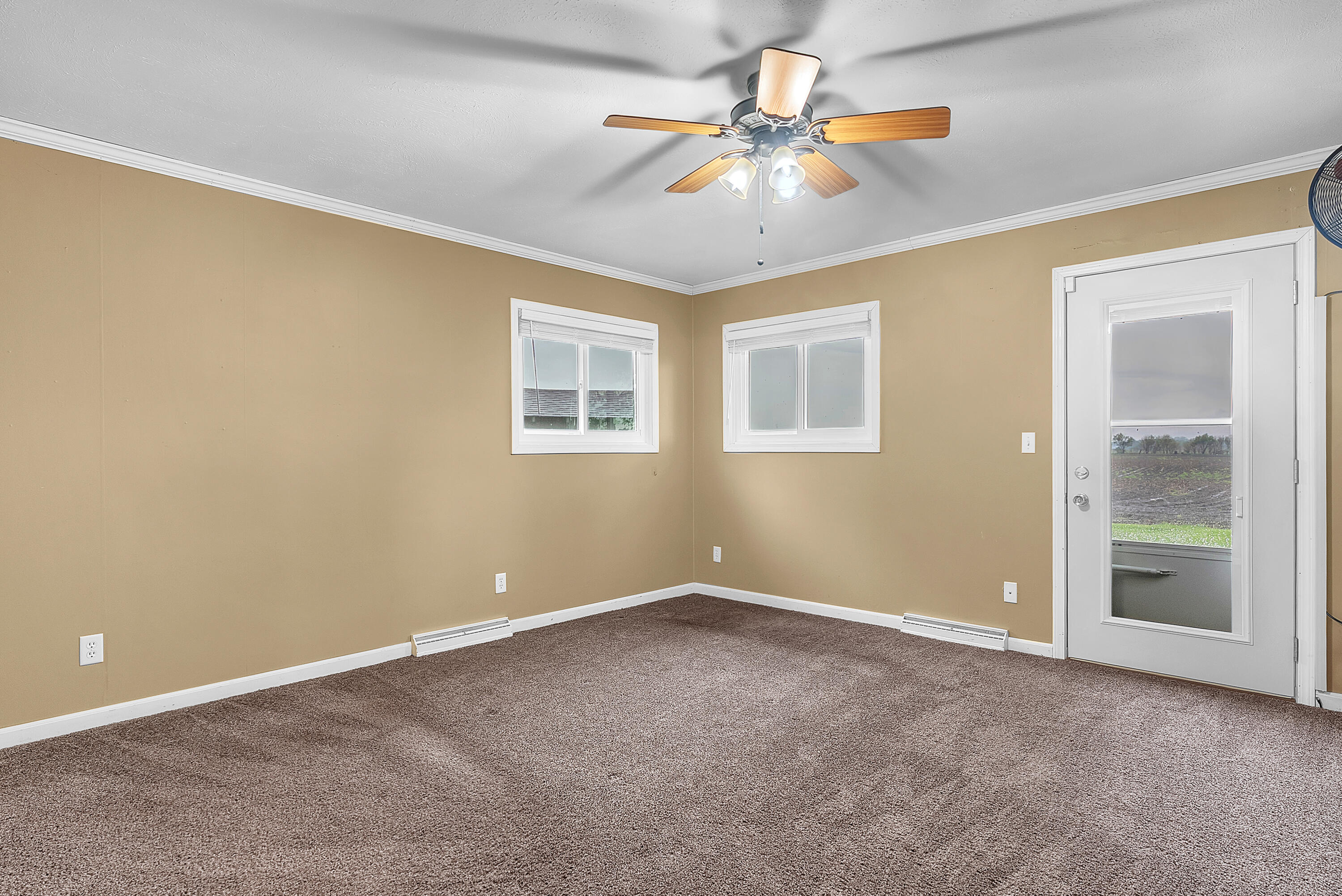 2204 South Meridian Road Morocco, IN 47963 - Photo 17 of 35 a view of an empty room with a window