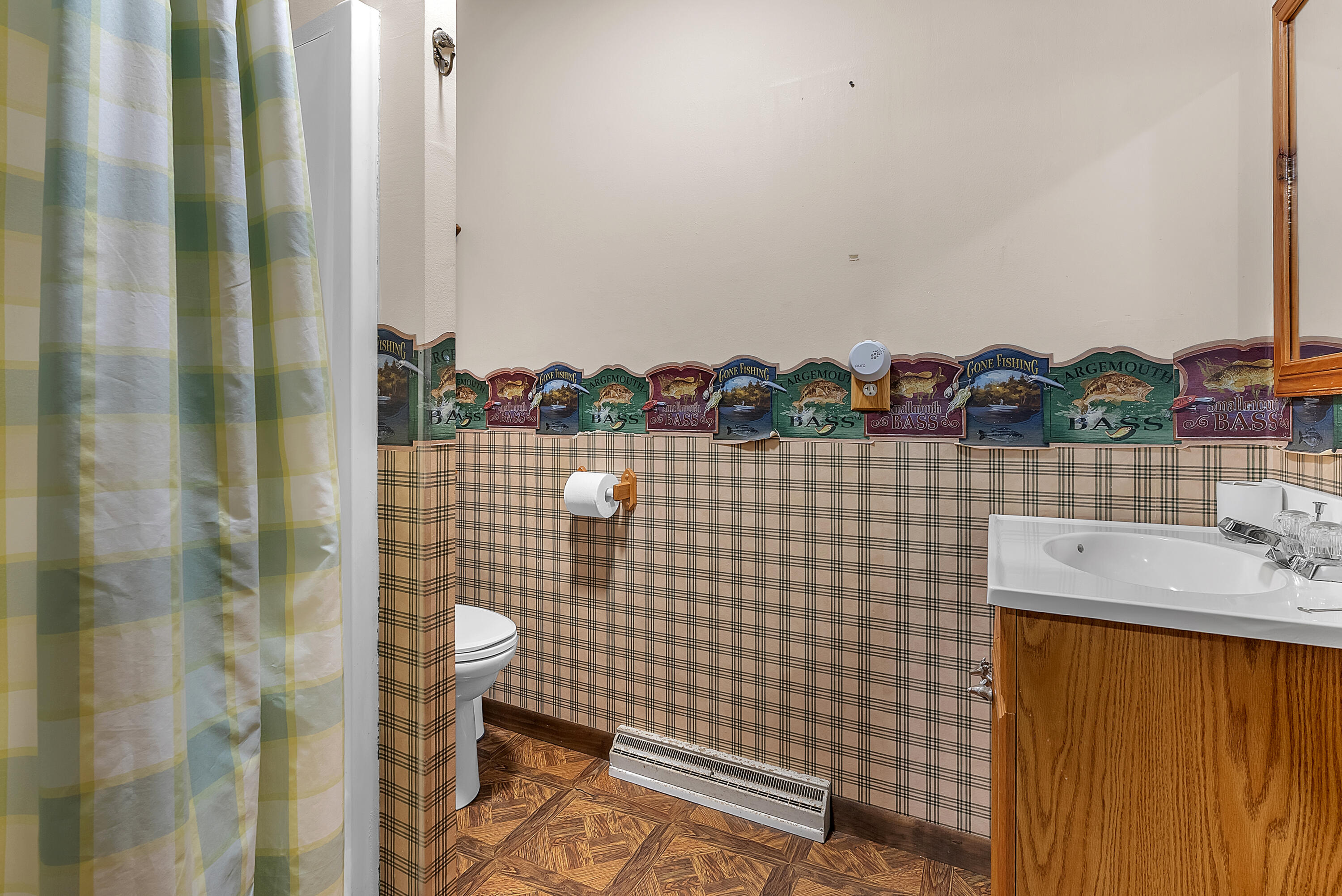 2204 South Meridian Road Morocco, IN 47963 - Photo 23 of 35 a bathroom with a sink a toilet and shower