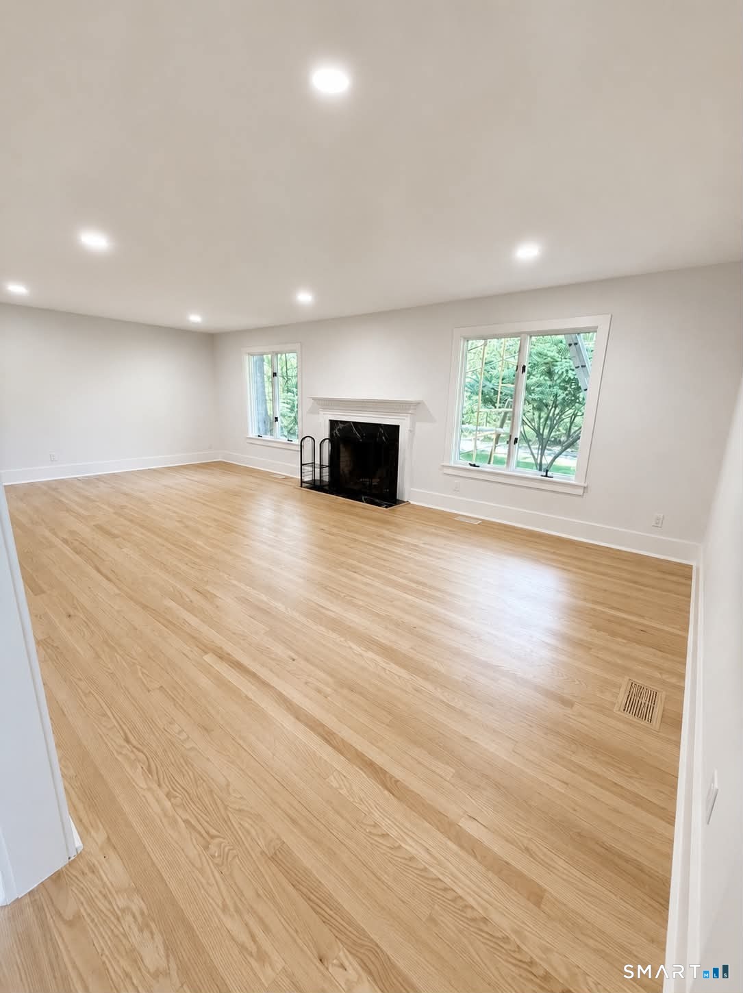 29 Flint Rock Road Stamford, CT 06903 - Photo 11 of 34 Living Room with (2nd) wood-burning fireplace.