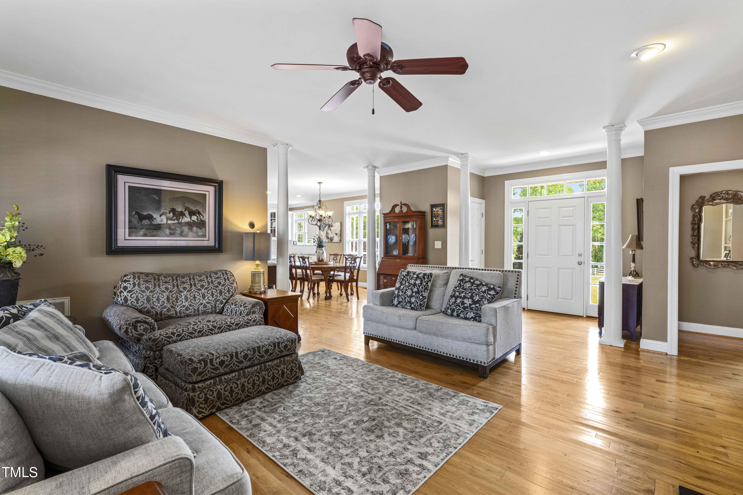 115 Three M Trail Benson, NC 27504 - Photo 11 of 80 a living room with furniture and a rug