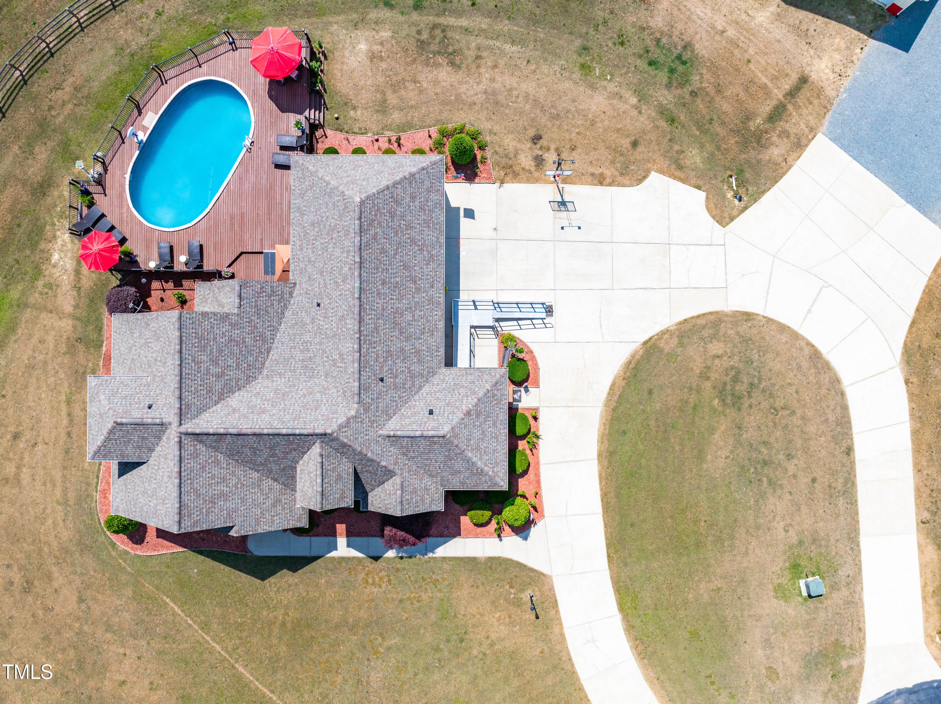 115 Three M Trail Benson, NC 27504 - Photo 9 of 80 an aerial view of a highlighted house