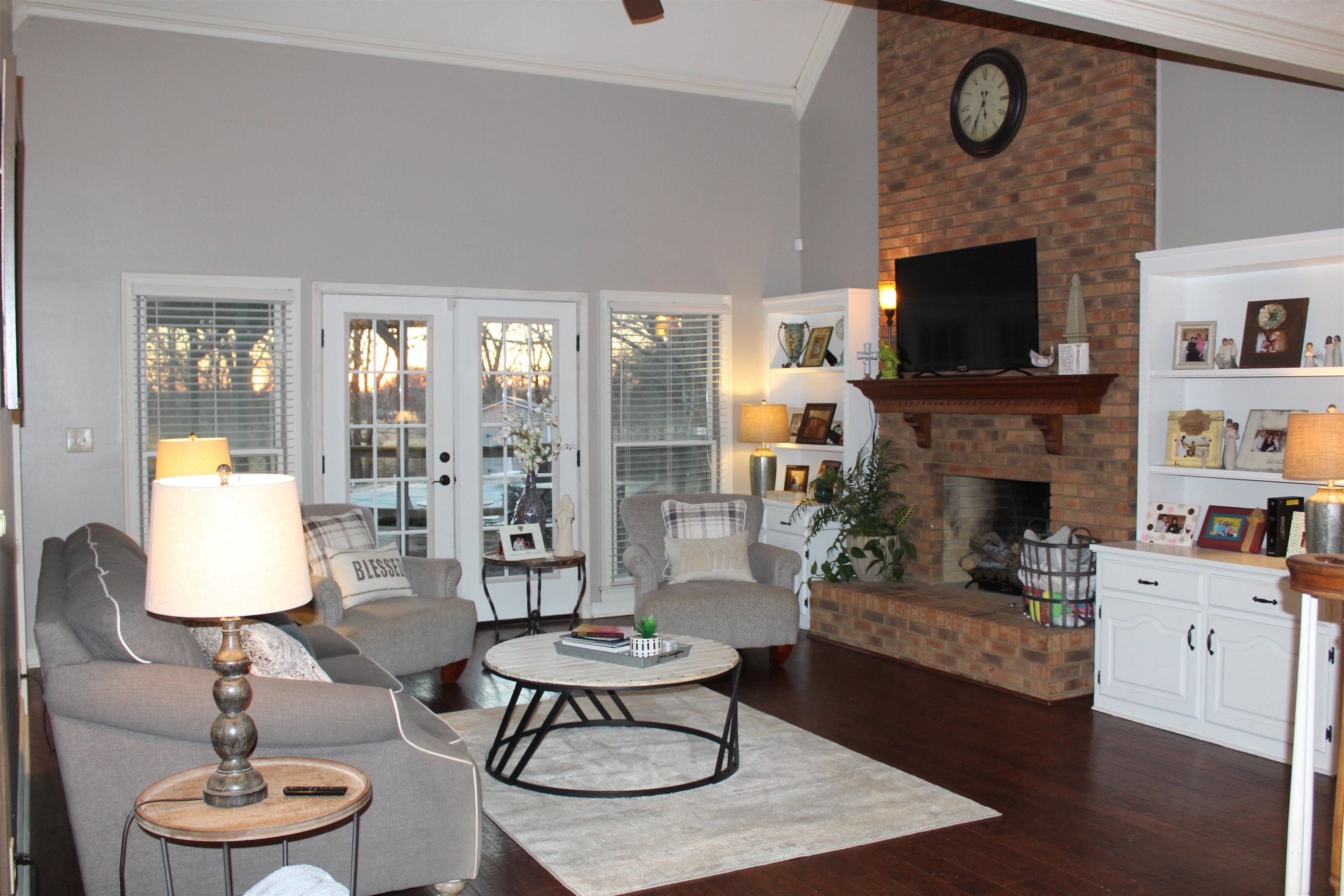 430 Belton Road Ripley, TN 38063 - Photo 6 of 25 a living room with furniture and a fireplace