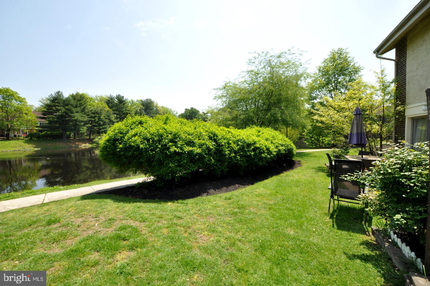 159 Echelon Road Voorhees, NJ 08043 - Photo 23 of 24 Backyard view of pond