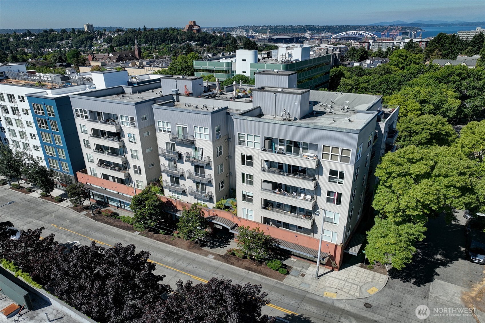 303 23rd Avenue South, Unit 506 Seattle, WA 98144 - Photo 34 of 36 a view of a city that has tall buildings