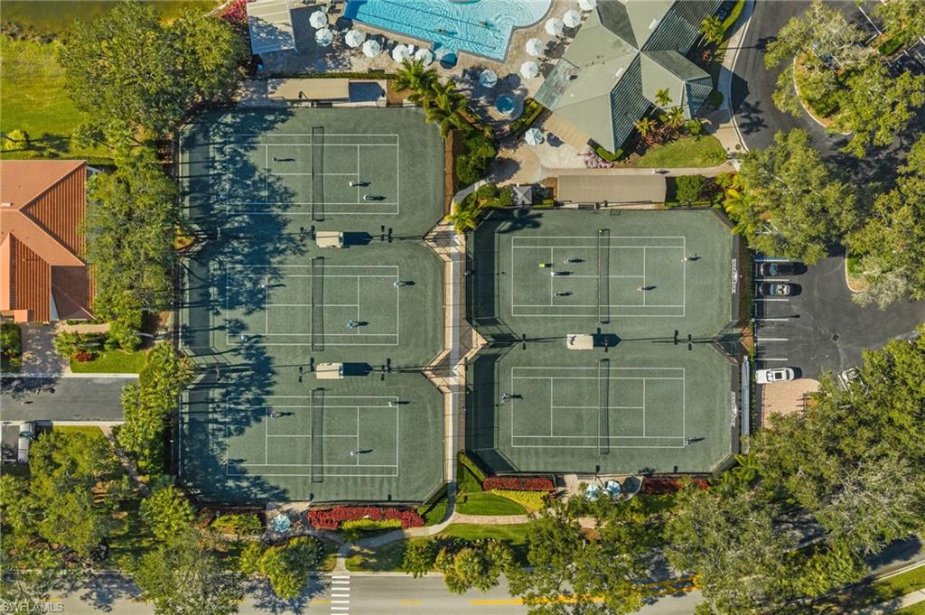 2215 Chesterbrook Court, Unit 2 Naples, FL 34109 - Photo 36 of 38 an aerial view of a house