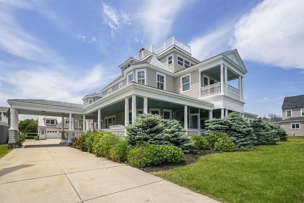 19 Glades Road Scituate, MA 02066 - Photo 3 of 41 a front view of a house with a garden