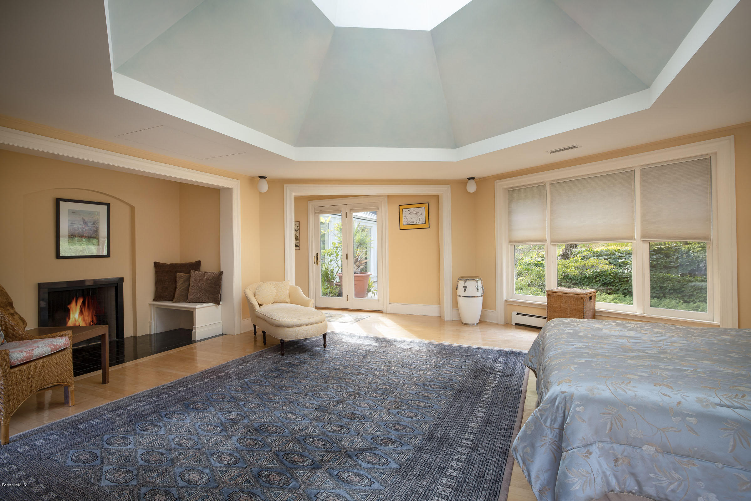 119 Under Mountain Road Lenox, MA 01240 - Photo 23 of 46 a living room with furniture and a large window