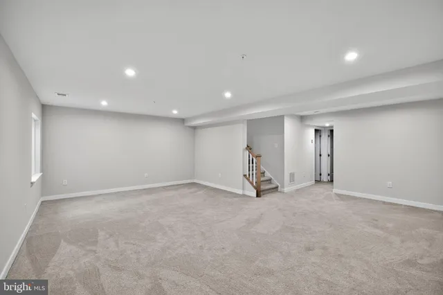 a view of empty room