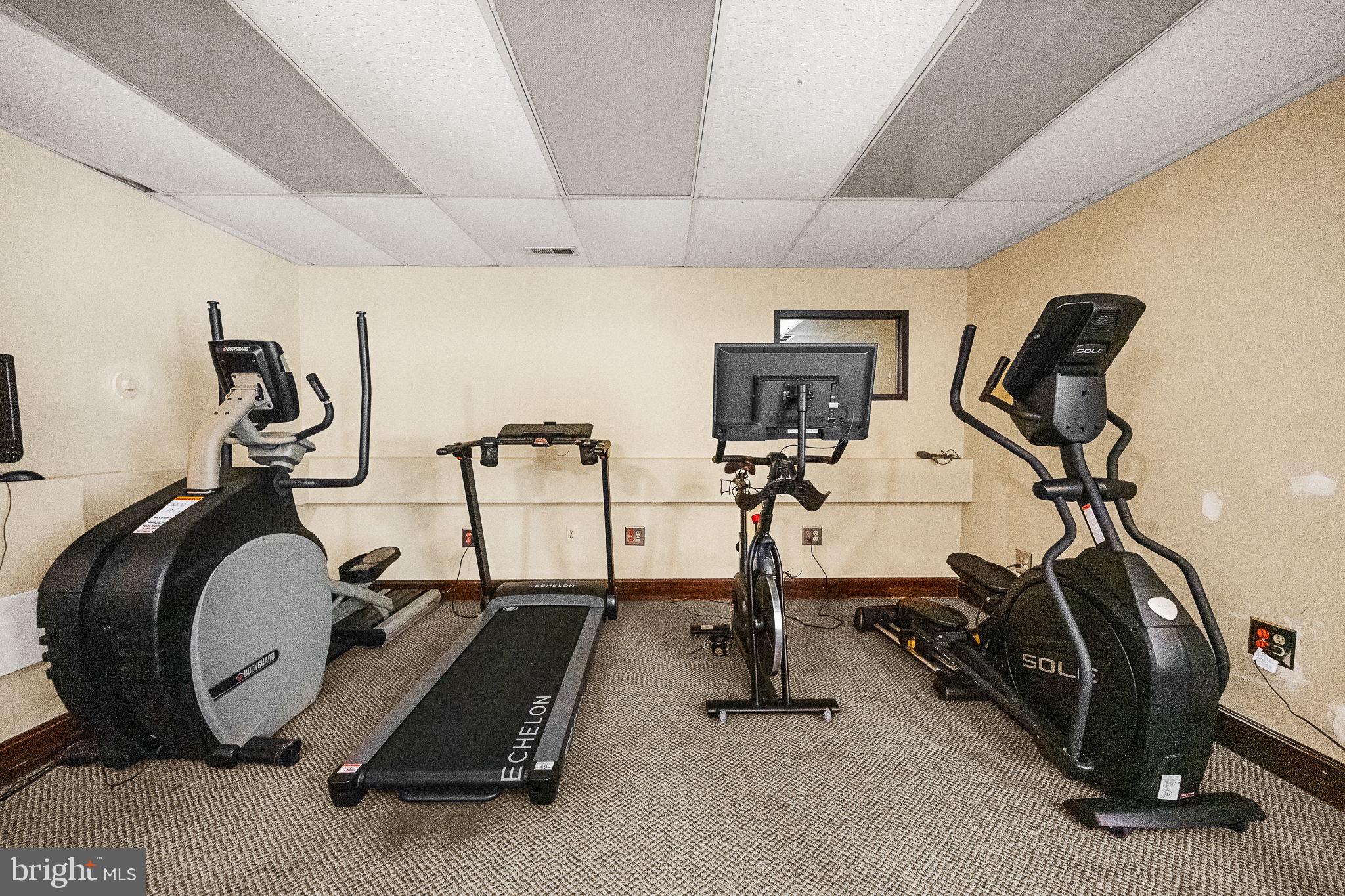 1515 South Arlington Ridge Road, Unit 703 Arlington, VA 22202 - Photo 40 of 44 a view of a room with gym equipment