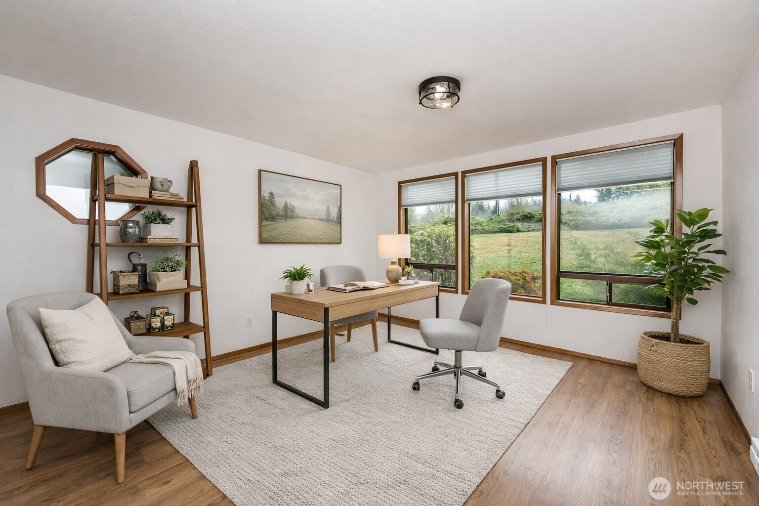1301 South 3rd Avenue, Unit 19D Sequim, WA 98382 - Photo 14 of 35 a living room with furniture and a window