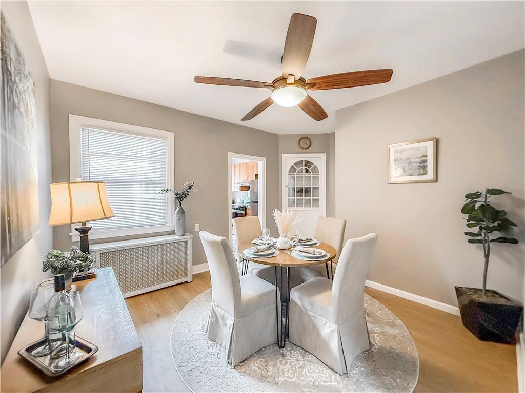 5642 Solway Street Pittsburgh, PA 15217 - Photo 6 of 28 a dining room with furniture and window