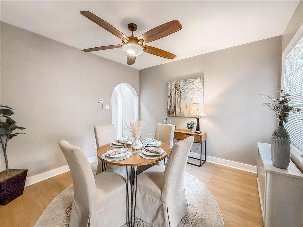 5642 Solway Street Pittsburgh, PA 15217 - Photo 8 of 28 a dining room with furniture and window