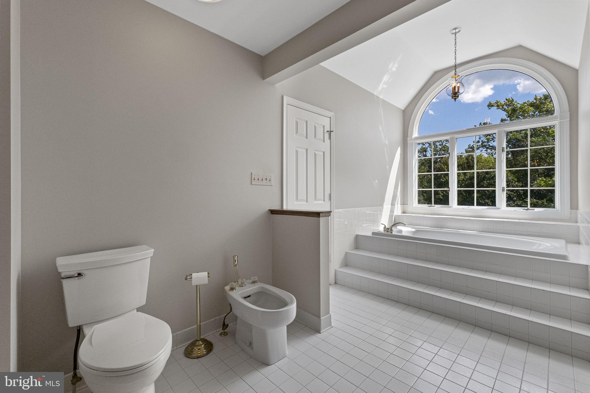 15906 Barnesville Road Boyds, MD 20841 - Photo 34 of 57 a white toilet sitting next to a bathroom sink and a mirror
